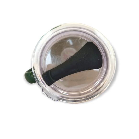 Starbucks Ceramic Traveler Coffee Mug Green Yellow Tree 2020 - New - Picture 4 of 6